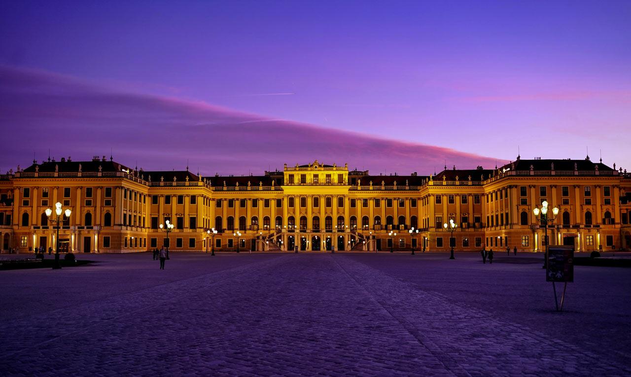 Schönbrunni kastély és a Bécsi Filharmonikusok fotó